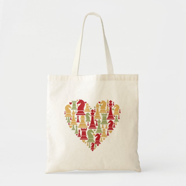 Chess Gift | I Really Love Chess Tote Bag (Front)