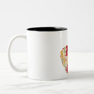 Chess Gift I Really Love Chess Two-Tone Coffee Mug