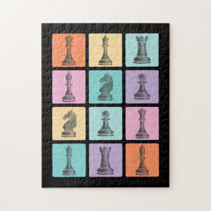 Chess Gift I Really Love The Chess Pieces Jigsaw Puzzle