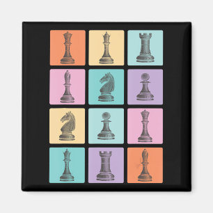 Chess Gift I Really Love The Chess Pieces Magnet
