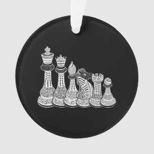 Chess Gift   I Really Love The Chess Pieces Ornament