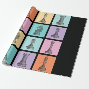 Chess Gift   I Really Love The Chess Pieces Wrapping Paper