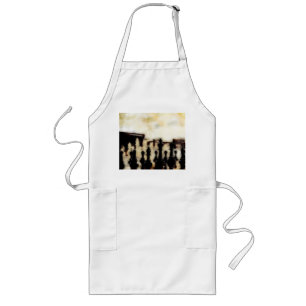 Chess Grunge Apron