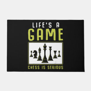 Chess Heartbeat Chess Master Chess Club Doormat