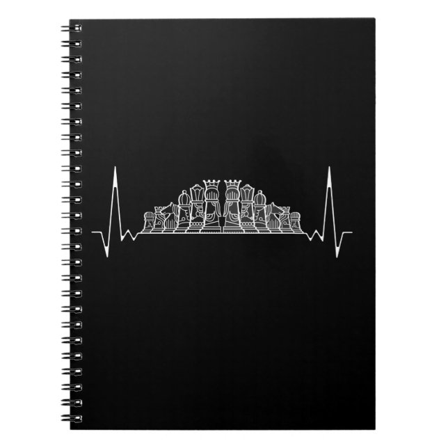 Chess Heartbeat Notebook (Front)