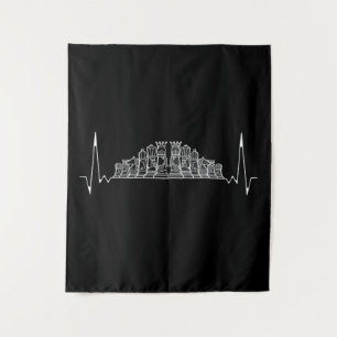 Chess Heartbeat Tapestry