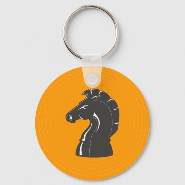 Chess Horse keychain (Front)