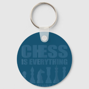 Chess Is Art Science Sports Gift Women Men Key Ring