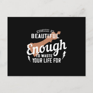 Chess Is Beautiful Enough To Waste Your Life For Announcement Postcard