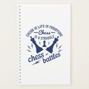 Chess Is Life In Miniature Planner
