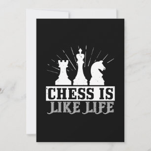 Chess Is Like Life Save The Date