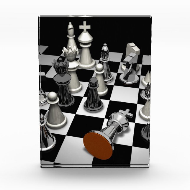 Chess Jigsaw Puzzle Photo Block (Front)