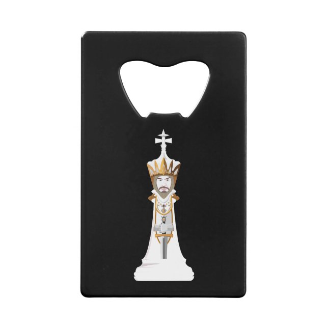 Chess king / black and white (Front)