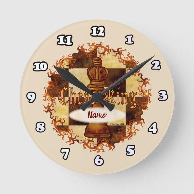 Chess King clock (Front)