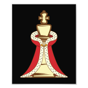 Chess King Piece Photo Print