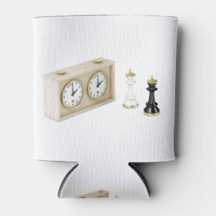 Chess kings and chess clock can cooler
