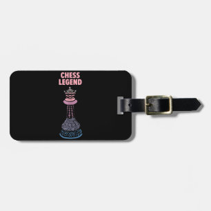 Chess Legend Checkmate Cool Saying Tank Top Luggage Tag