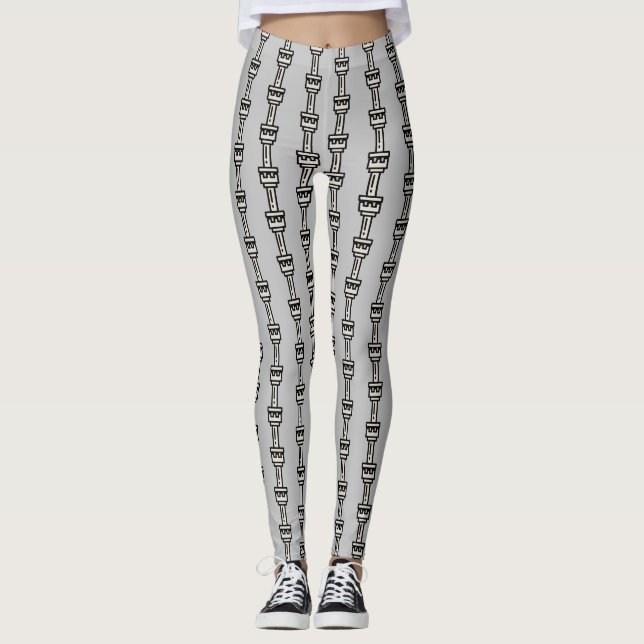 chess leggings (Front)