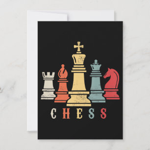 Chess Lover   Chess Set Checkmate Gift Invitation