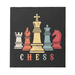 Chess Lover   Chess Set Checkmate Gift Notepad
