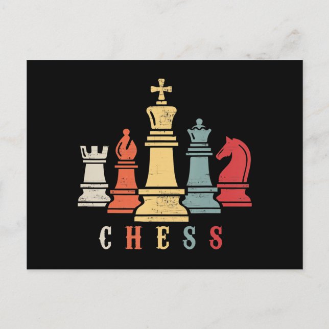 Chess Lover | Chess Set Checkmate Gift Postcard (Front)