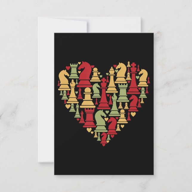Chess Lover | I Really Love Playing Chess Invitation (Front)