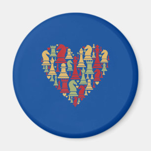 Chess Lover I Really Love Playing Chess Magnet