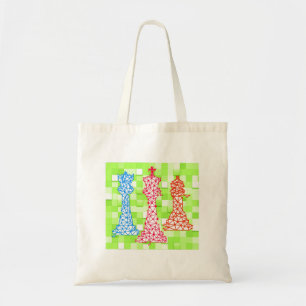 Chess Lover Queen King Bishop Chess Tote Bag