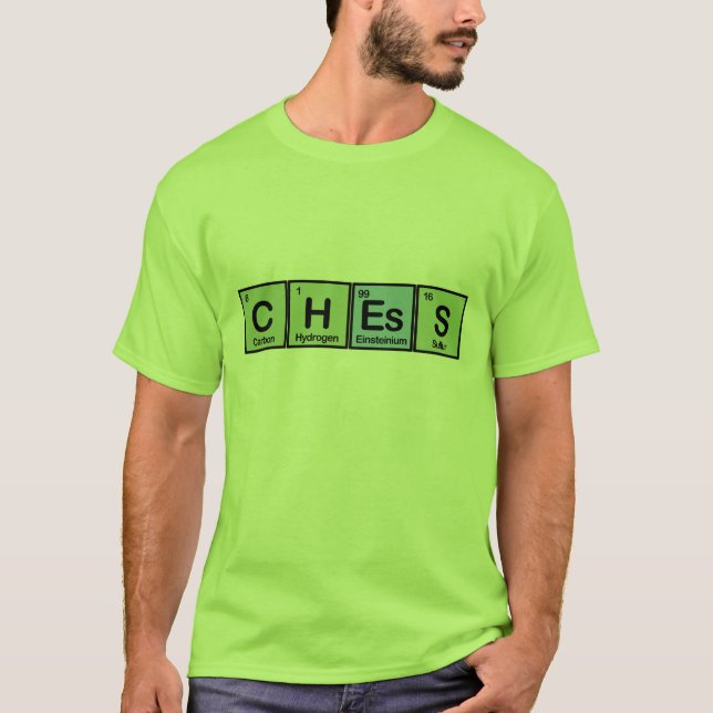 Chess Made of Elements T-Shirt (Front)