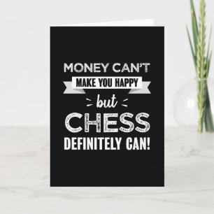 Chess makes you happy gift card
