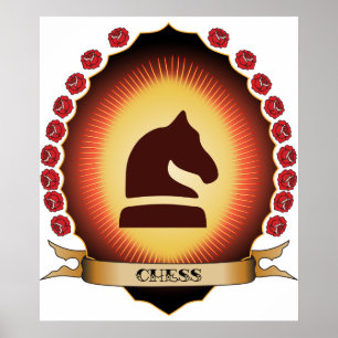 Chess Mandorla Poster