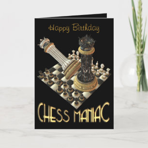 Chess Maniacs Card