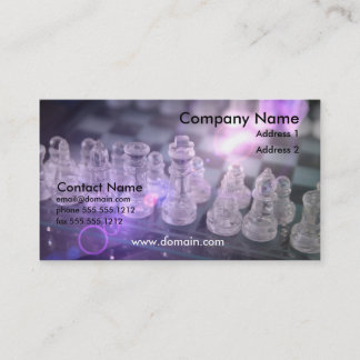 Chess Master Business Card