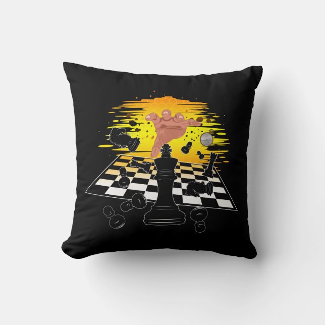 Chess Master  Cushion (Front)