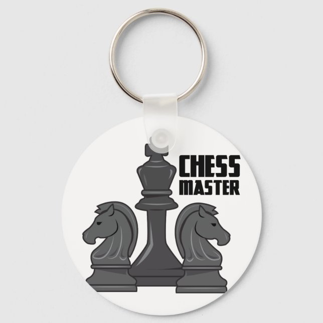 Chess Master Key Ring (Front)