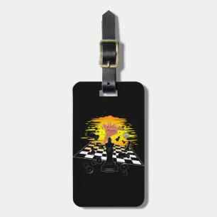 Chess Master Luggage Tag