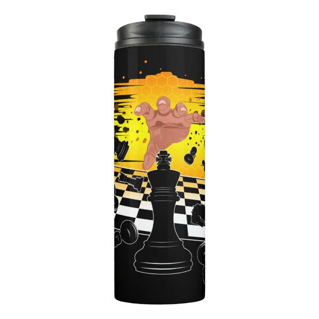 Chess Master Thermal Tumbler (Front)