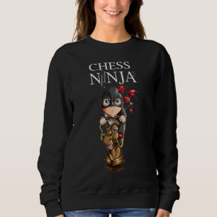 Chess Ninja Chess Player Chess Pawn Horse Pawn Sweatshirt