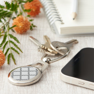 Chess Pad by Kenneth Yoncich Key Ring