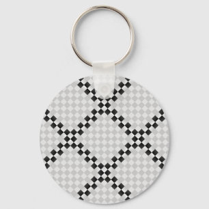 Chess Pad by Kenneth Yoncich Key Ring