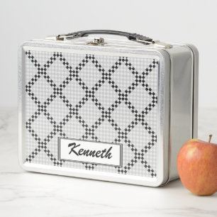 Chess Pad by Kenneth Yoncich Metal Lunch Box