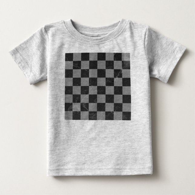 Chess pattern baby T-Shirt (Front)