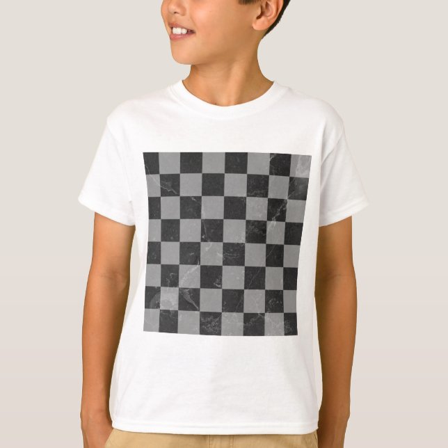 Chess pattern T-Shirt (Front)