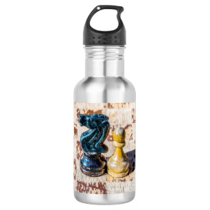 Chess Pawn and Knight - Veterans 532 Ml Water Bottle