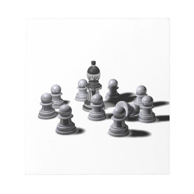 Chess Pawns Notepad (Front)