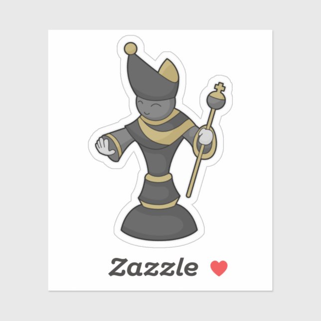 Chess piece Bishop Staff Chess (Sheet)