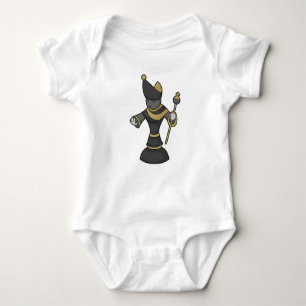 Chess piece Bishop Staff Chess Baby Bodysuit