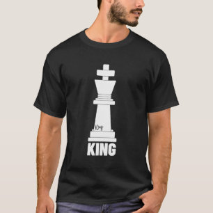 Chess Piece Costume King - Chess Coach T-Shirt