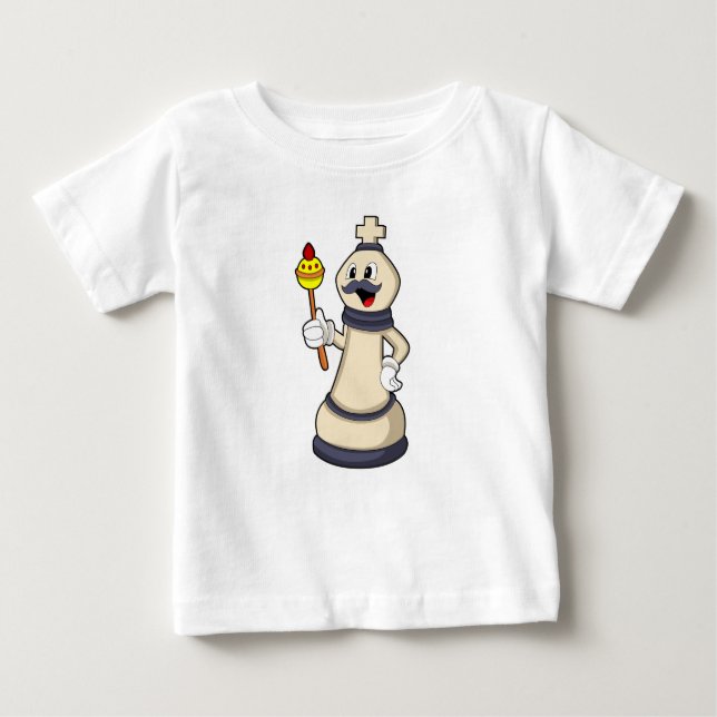 Chess piece King at Chess.PNG Baby T-Shirt (Front)