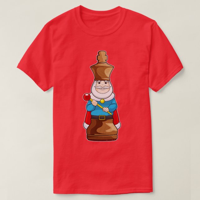 Chess piece King Chess 1 T-Shirt (Design Front)